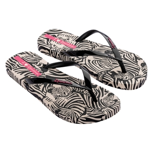 -AY386 beige / black / pink