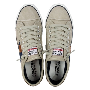 Dockers by Gerli Herren Schuhe Low-Top Sneaker Slip On Turnschuhe Washed Canvas - Bild 2