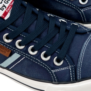 Dockers by Gerli Herren Schuhe Low-Top Sneaker Slip On Turnschuhe Washed Canvas - Bild 3