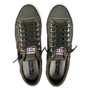 Dockers by Gerli Herren Schuhe Low-Top Sneaker Slip On Turnschuhe Washed Canvas - Bild 2