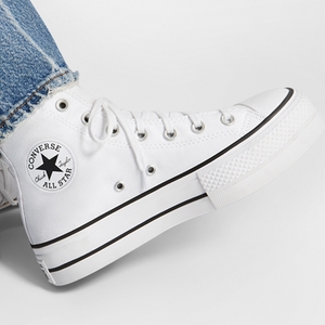 Converse Damen Sneaker Freizeitschuh Schnürschuh CTAS Lift Hi - Bild 5