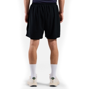 Odlo Herren kurze Laufhose Trainingshose Sporthose 2-in1 Short Essential 6 Inch - Bild 3