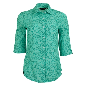 -D6B aruba blue meadow print