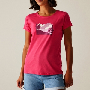 Regatta Damen Funktionsshirt T-Shirt Oberteil Breezed V - Bild 3