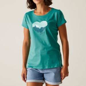 Regatta Damen Funktionsshirt T-Shirt Oberteil Breezed V - Bild 3