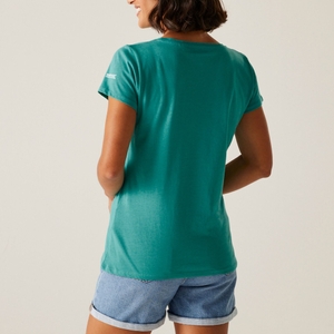 Regatta Damen Funktionsshirt T-Shirt Oberteil Breezed V - Bild 4