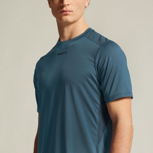 Craft Herren T-Shirt Kurzarmshirt Sportshirt Trainingsshirt ADV Essence Ss Tee 2 M - Bild 3