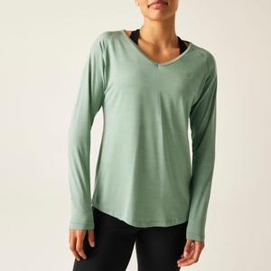 Dare2B Damen T-Shirt Funktionsshirt Langarmshirt Discern Tee - Bild 3