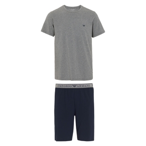 -M8098 melange grey/armani blue