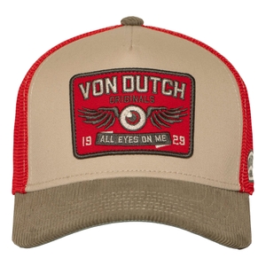 Von Dutch Unisex Herren Damen Kopfbedeckung Kappe Cap Semi Curved - Bild 1 Von Dutch Unisex Herren Damen Kopfbedeckung Kappe Cap Semi Curved - Bild 1