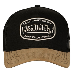 Von Dutch Unisex Herren Damen Kopfbedeckung Kappe Cap Semi Curved - Bild 1 Von Dutch Unisex Herren Damen Kopfbedeckung Kappe Cap Semi Curved - Bild 1