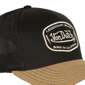 Von Dutch Unisex Herren Damen Kopfbedeckung Kappe Cap Semi Curved - Bild 2 Von Dutch Unisex Herren Damen Kopfbedeckung Kappe Cap Semi Curved - Bild 2