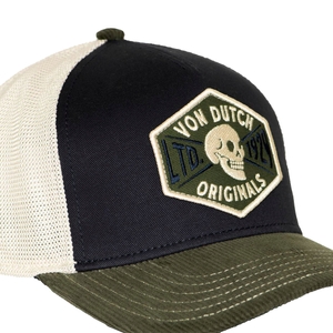 Von Dutch Unisex Herren Damen Kopfbedeckung Kappe Cap Semi Curved - Bild 2 Von Dutch Unisex Herren Damen Kopfbedeckung Kappe Cap Semi Curved - Bild 2