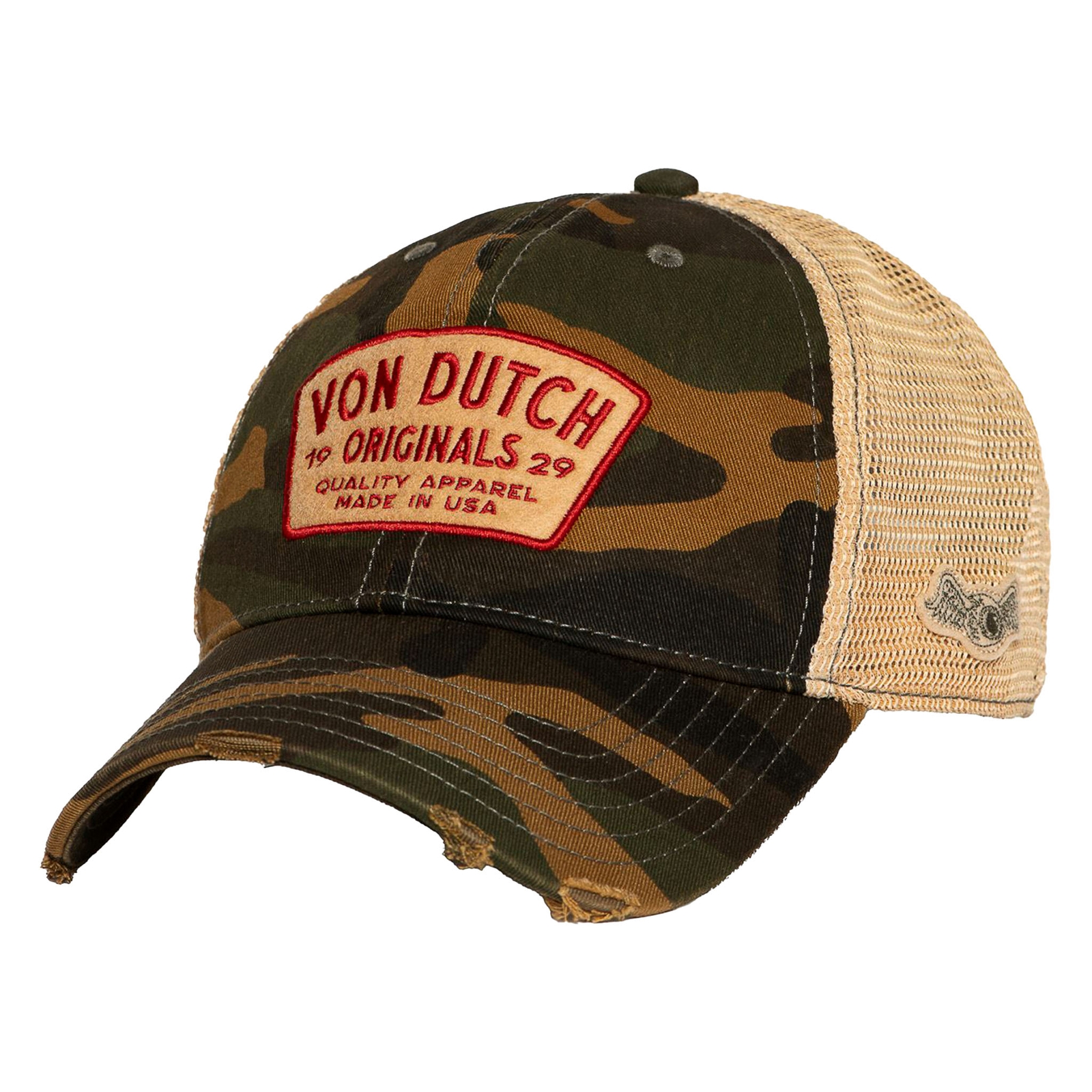 Von Dutch Unisex Herren Damen Kopfbedeckung Kappe Baseball Cap Von Dutch Unisex Herren Damen Kopfbedeckung Kappe Baseball Cap