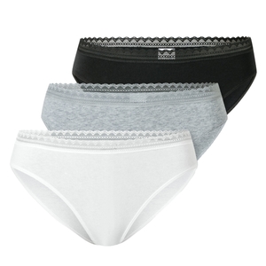 -901 black / grey melange / white