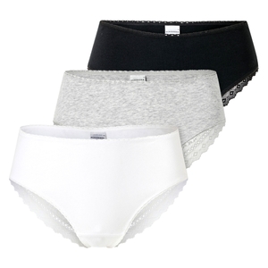 -901 black / grey melange / white