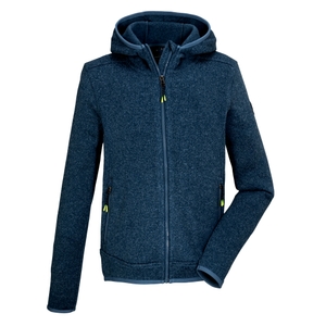 Killtec Jungen Strickfleecejacke Midlayerjacke Jacke Outdoorjacke Kapuzenjacke
