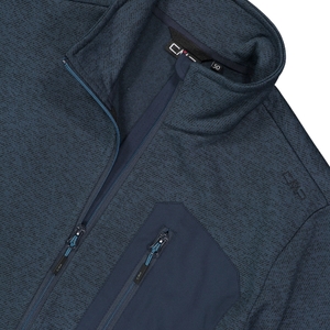 CMP Herren Fleecejacke Outdoorjacke Wanderjacke Midlayer Knit-Tech - Bild 4 CMP Herren Fleecejacke Outdoorjacke Wanderjacke Midlayer Knit-Tech - Bild 4