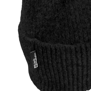 Jack Wolfskin Damen Herren Unisex Mütze Strickmütze Fuzzy Beanie - Bild 1 Jack Wolfskin Damen Herren Unisex Mütze Strickmütze Fuzzy Beanie - Bild 1