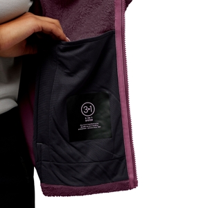 Jack Wolfskin Damen Jacke Midlayerjacke Fleecejacke Rotwand FZ W - Bild 3 Jack Wolfskin Damen Jacke Midlayerjacke Fleecejacke Rotwand FZ W - Bild 3