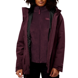Jack Wolfskin Damen Regenjacke Jacke Outdoorjacke Rotwand 3 in 1 Jacke W - Bild 5 Jack Wolfskin Damen Regenjacke Jacke Outdoorjacke Rotwand 3 in 1 Jacke W - Bild 5