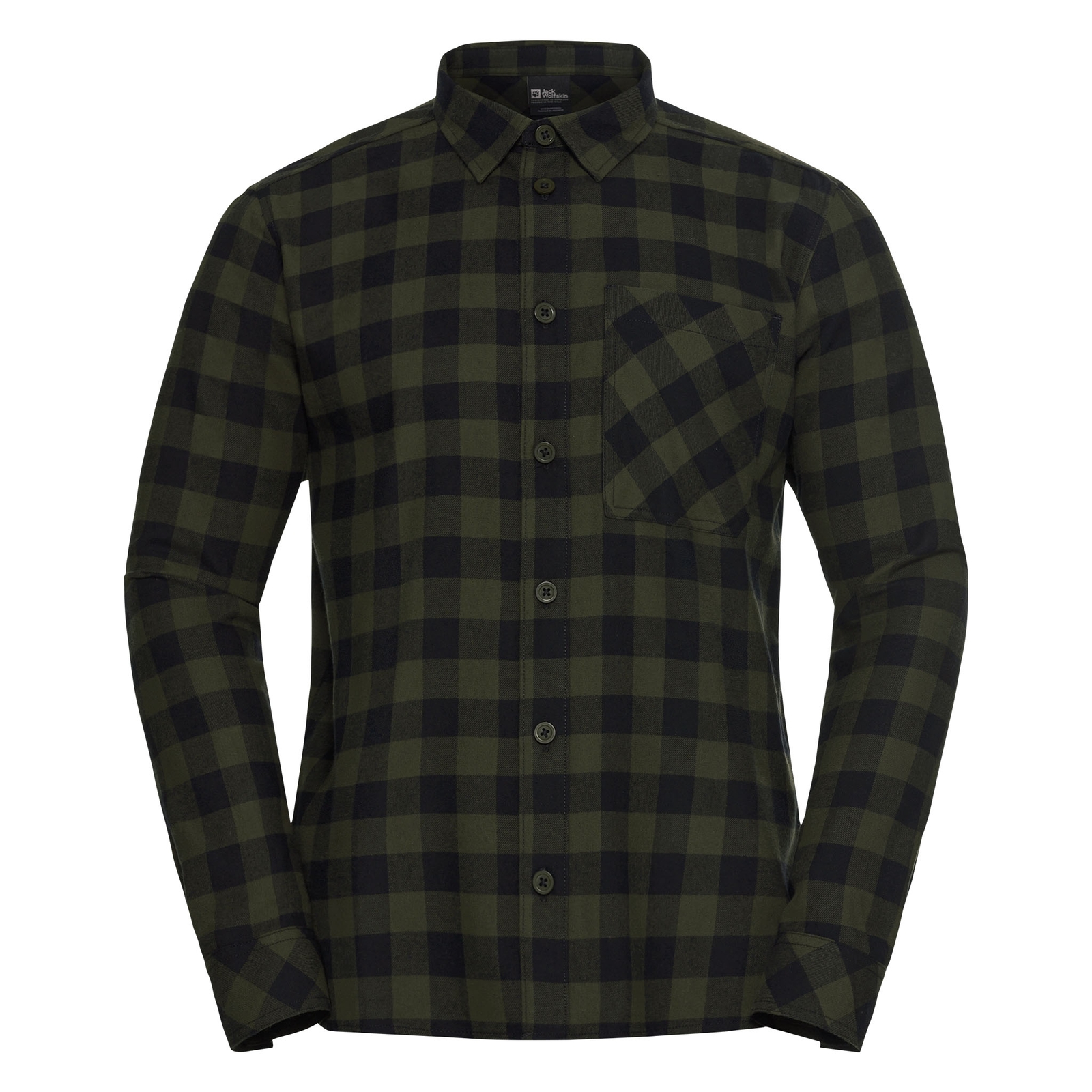 Jack Wolfskin Herren Flanellhemd Wanderhemd Freizeithemd Lite Flannel Shirt M Jack Wolfskin Herren Flanellhemd Wanderhemd Freizeithemd Lite Flannel Shirt M