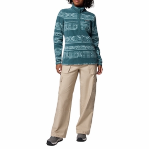 Columbia Damen Pullover Fleecepullover Benton Springs™ Printed 1/2 Snap - Bild 1 Columbia Damen Pullover Fleecepullover Benton Springs™ Printed 1/2 Snap - Bild 1