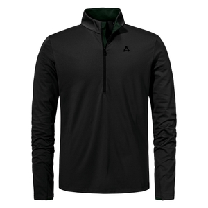 Schöffel Herren Langarmshirt Skipullover Halfzip Ski Longsleeve Pine - Bild 0 Schöffel Herren Langarmshirt Skipullover Halfzip Ski Longsleeve Pine
