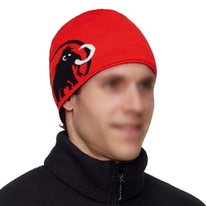 Mammut Herren Damen Unisex Beanie Mütze Skimütze Wintermütze Logo Beanie - Bild 3