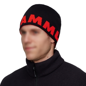 Mammut Herren Damen Unisex Beanie Mütze Skimütze Wintermütze Logo Beanie - Bild 2
