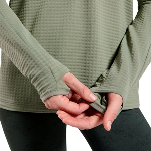 Odlo Damen Funktionsshirt Midlayer Half Zip Laufshirt Essential Thermal - Bild 6