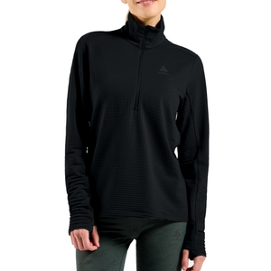 Odlo Damen Funktionsshirt Midlayer Half Zip Laufshirt Essential Thermal - Bild 3