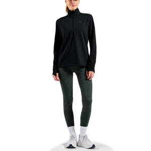 Odlo Damen Funktionsshirt Midlayer Half Zip Laufshirt Essential Thermal - Bild 2
