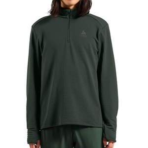 Odlo Herren Funktionsshirt Midlayer Half Zip Laufshirt Essential Thermal - Bild 3