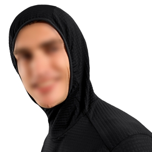 Odlo Herren Funktionsshirt Midlayer Laufhoodie Essential Thermal Hoody - Bild 5