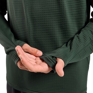 Odlo Herren Funktionsshirt Midlayer Laufhoodie Essential Thermal Hoody - Bild 6