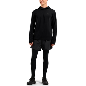 Odlo Herren Funktionsshirt Midlayer Laufhoodie Essential Thermal Hoody - Bild 2