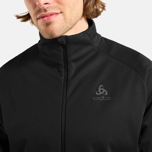 Odlo Herren Langlaufjacke Laufjacke Funktionsjacke Trainingsjacke Essentials Warm - Bild 4