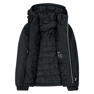 CMP Mädchen Funktionsjacke Outdoorjacke Regenjacke Kapuzenjacke Kid G Fix Hood - Bild 3