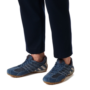 Geox Herren Schuhe Schnürschuhe Halbschuhe Sneaker Snake Original A - Bild 6