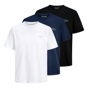 -navy blazer / black / bright white