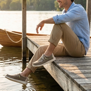 Hey Dude Herren Schuhe Slip Ons Wally Braided - Bild 6