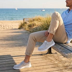 Hey Dude Herren Schuhe Slip Ons Wally Stretch Sox - Bild 6