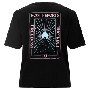 Scott Damen T-Shirt Kurzarmshirt Oberteil Rundhalsshirt Relaxed Fit Graphic Tee - Bild 1