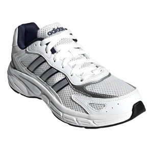 -footwear white / shadow navy / silver metallic