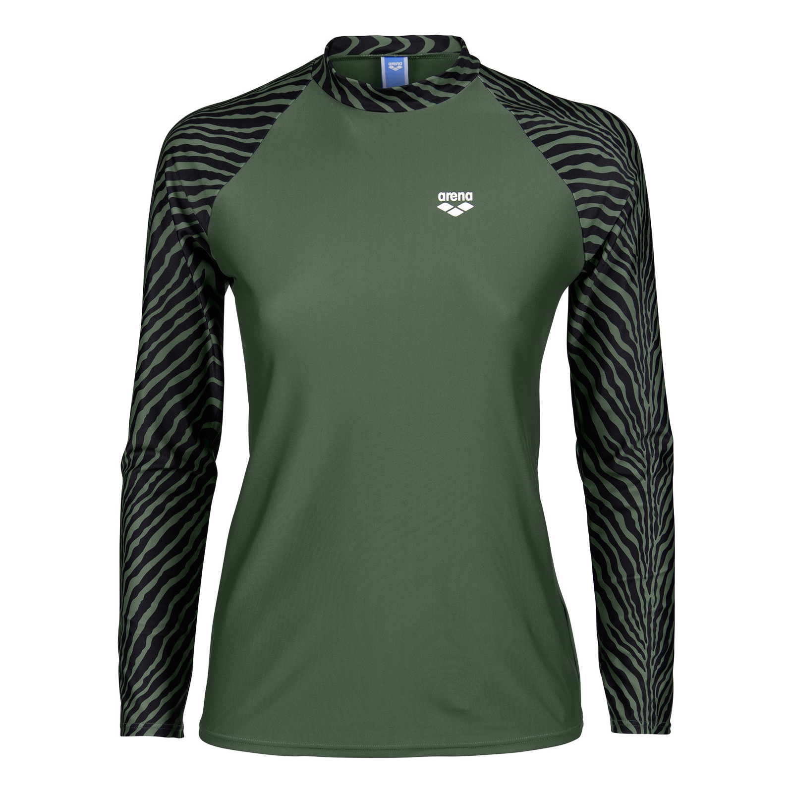 Arena Damen Badeshirt UV-Shirt Surfshirt L/S Rash Vest Allover Arena Damen Badeshirt UV-Shirt Surfshirt L/S Rash Vest Allover