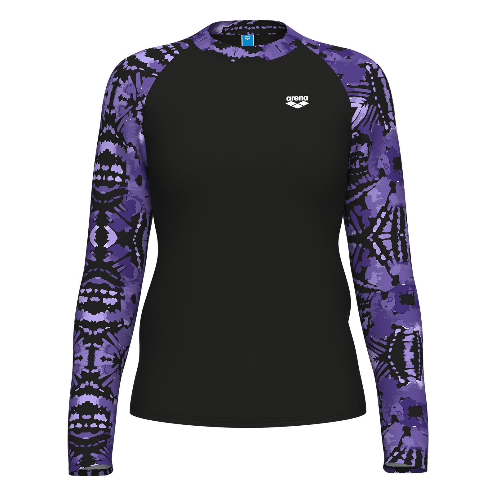 Arena Damen Badeshirt UV-Shirt Surfshirt L/S Rash Vest Allover Arena Damen Badeshirt UV-Shirt Surfshirt L/S Rash Vest Allover