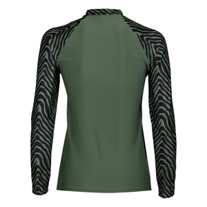 Arena Damen Badeshirt UV-Shirt Surfshirt L/S Rash Vest Allover - Bild 1 Arena Damen Badeshirt UV-Shirt Surfshirt L/S Rash Vest Allover - Bild 1
