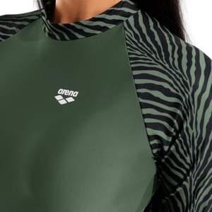 Arena Damen Badeshirt UV-Shirt Surfshirt L/S Rash Vest Allover - Bild 3 Arena Damen Badeshirt UV-Shirt Surfshirt L/S Rash Vest Allover - Bild 3