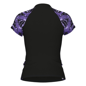 Arena Damen Badeshirt UV-Shirt Surfshirt Kurzarmshirt Rash Vest S/S Graphic - Bild 2